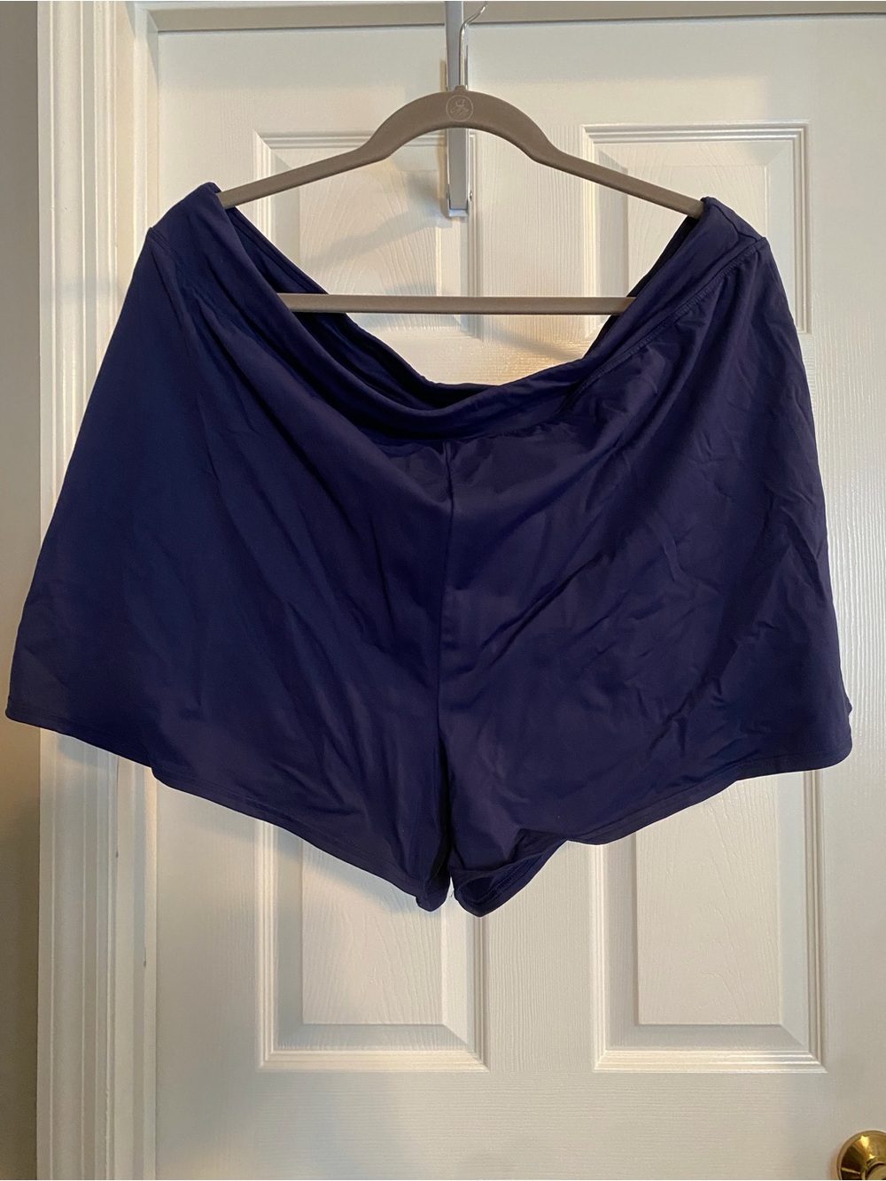 Lands' End Deep Navy Athletic Swim Shorts
